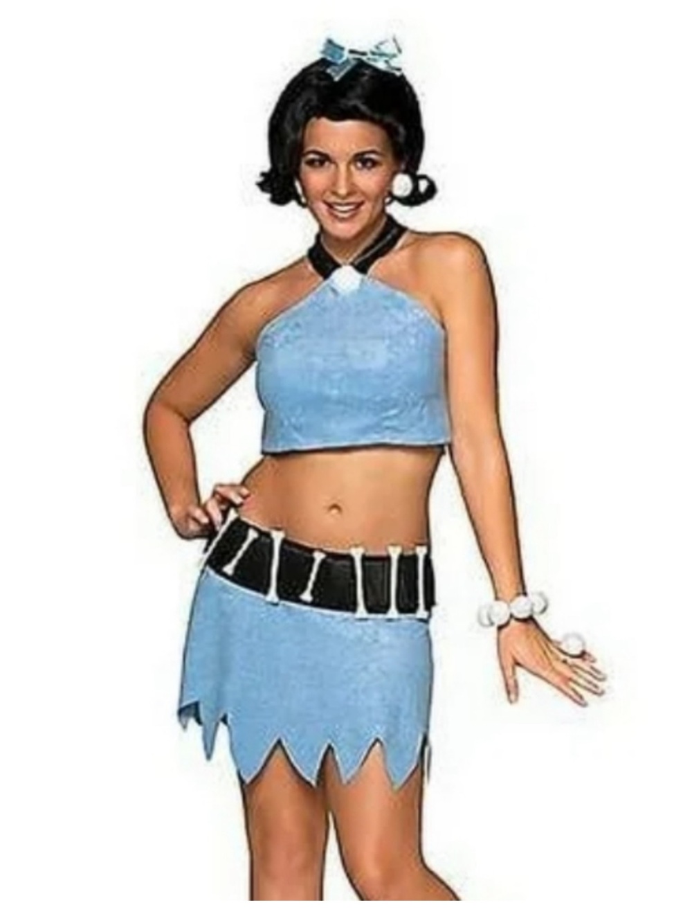 Flintstones Betty Rubble Sassy Adult Halloween Costume set
